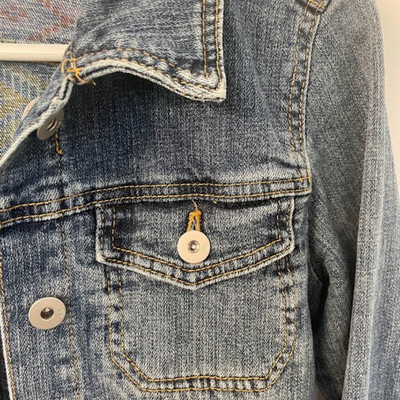 Pilcro and the Letterpress Anthropologie Denim Jacket - Picture 4 of 8